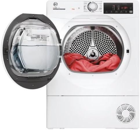 Hoover HREC9TE-80 9kg Condenser Tumble Dryer – B Energy Class, 14 Programmes, Freestanding, White